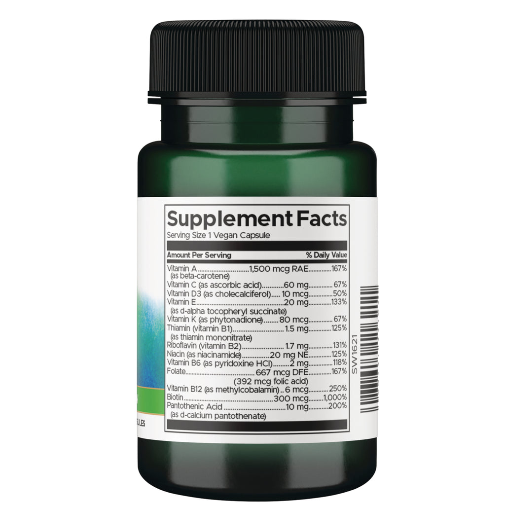 SW1621 | Back label with supplement facts and serving information - Thumbnail