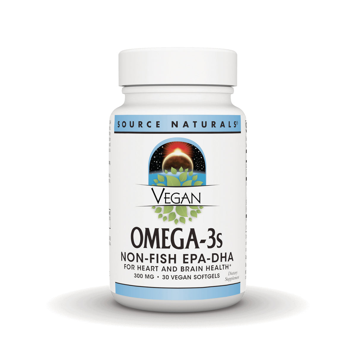 SN523 | Source Naturals Vegan Omega-3s Non-Fish EPA-DHA, 300 mg, 30 vegan softgels