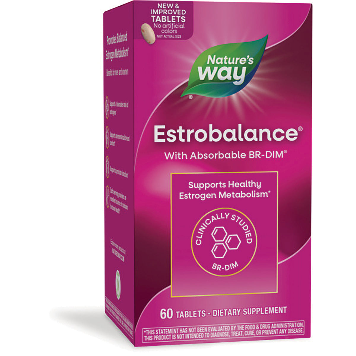 ET303 | Nature's Way Estrobalance pink product box, 60 tablets dietary supplement