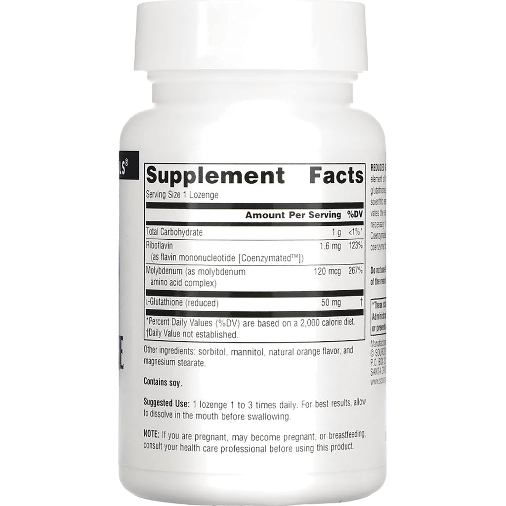 SN729 | Back label with Supplement Facts, ingredients, and suggested use - Thumbnail