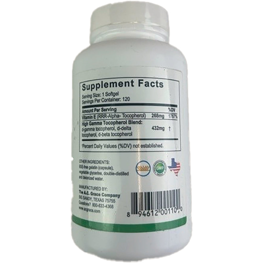 ACG002 | Back label with Supplement Facts, ingredients, and barcode - Thumbnail