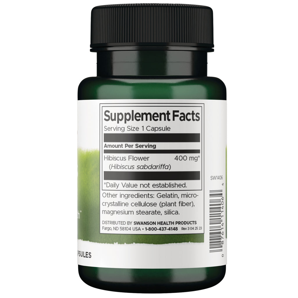SW1406 | Back label with Supplement Facts - Thumbnail