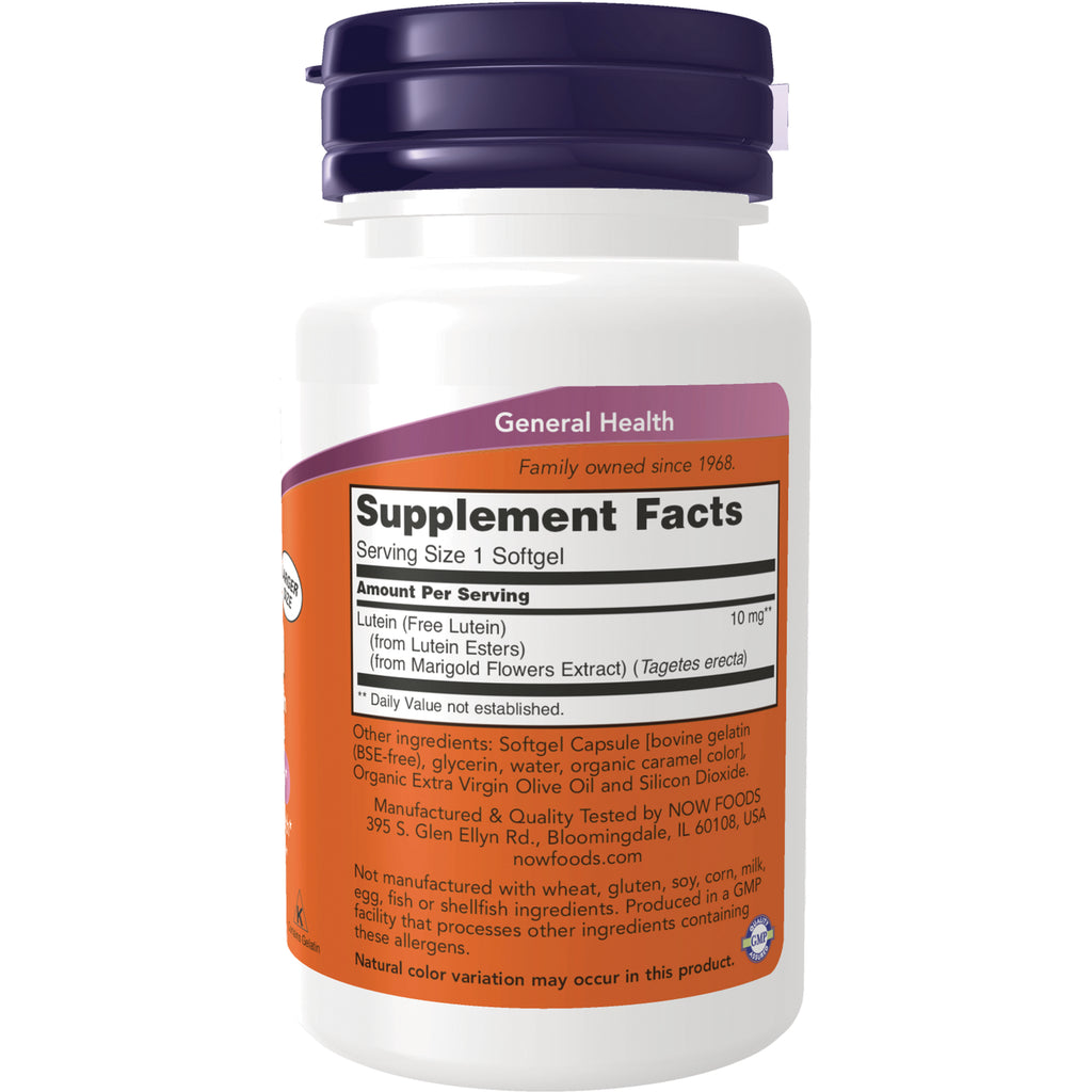 NWF330 | Back of white supplement bottle showing Supplement Facts panel and ingredient and manufacturing text - Thumbnail