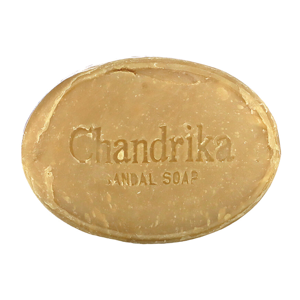 CDR001 | oval sandal soap bar embossed Chandrika SANDAL SOAP - Thumbnail
