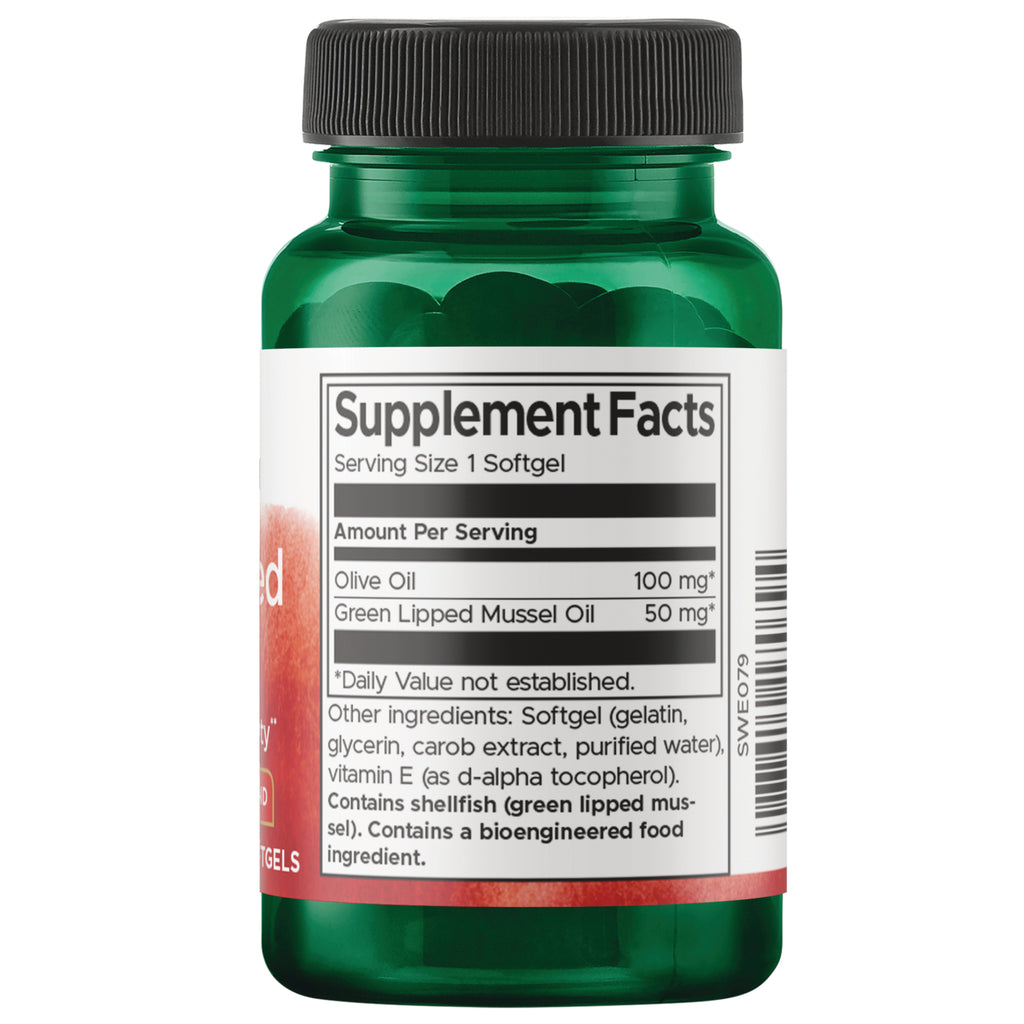 SWE079 | Back label with supplement facts and serving information - Thumbnail