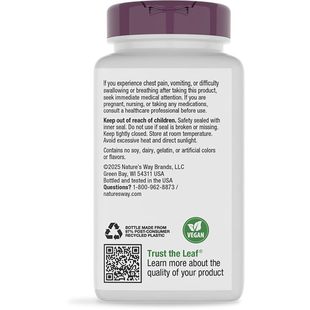 ET272 | Back label reading Supports Digestive Health, proprietary fiber blend, warning text and barcode - Thumbnail